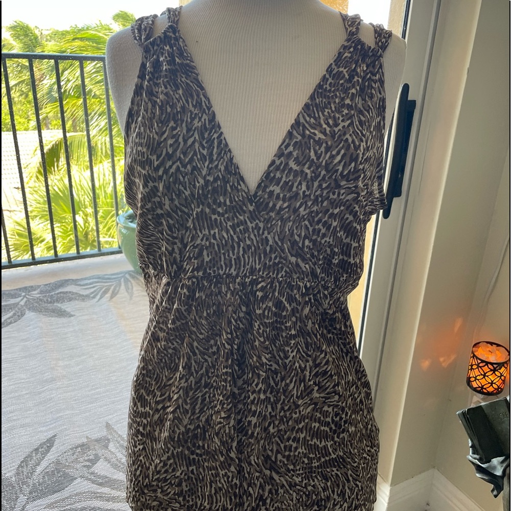 Michael Michael Kors leopard print top. large